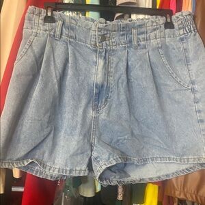 Light Blue Denim Shorts